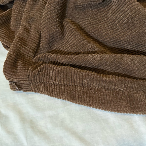 SHEIN Chocolate Corduroy Dress - Picture 3 of 4